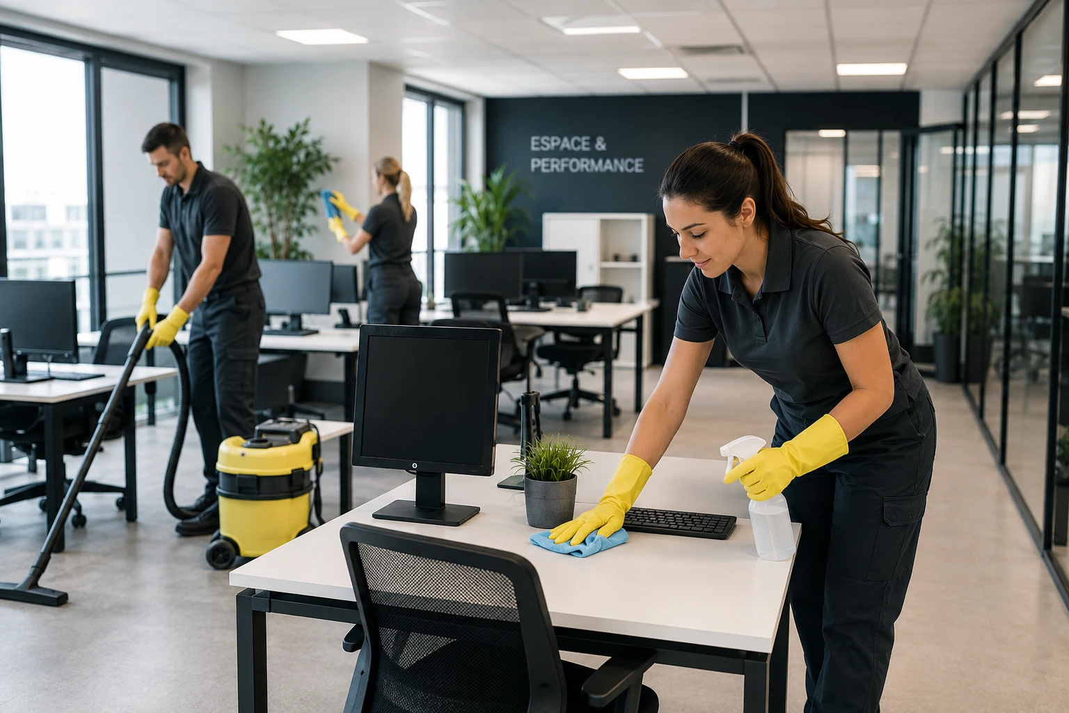 Nettoyage professionnel de bureaux à Toulouse